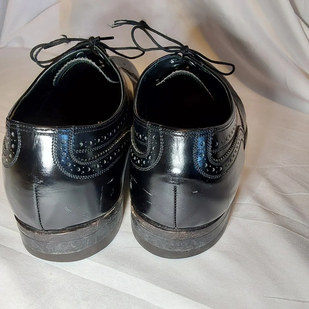 Florsheim  Imperial Kenmoor Black Wingtip Oxford‎ Men's Shoes Size  10 1/2 EEE
